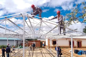 Board house in Madagascar